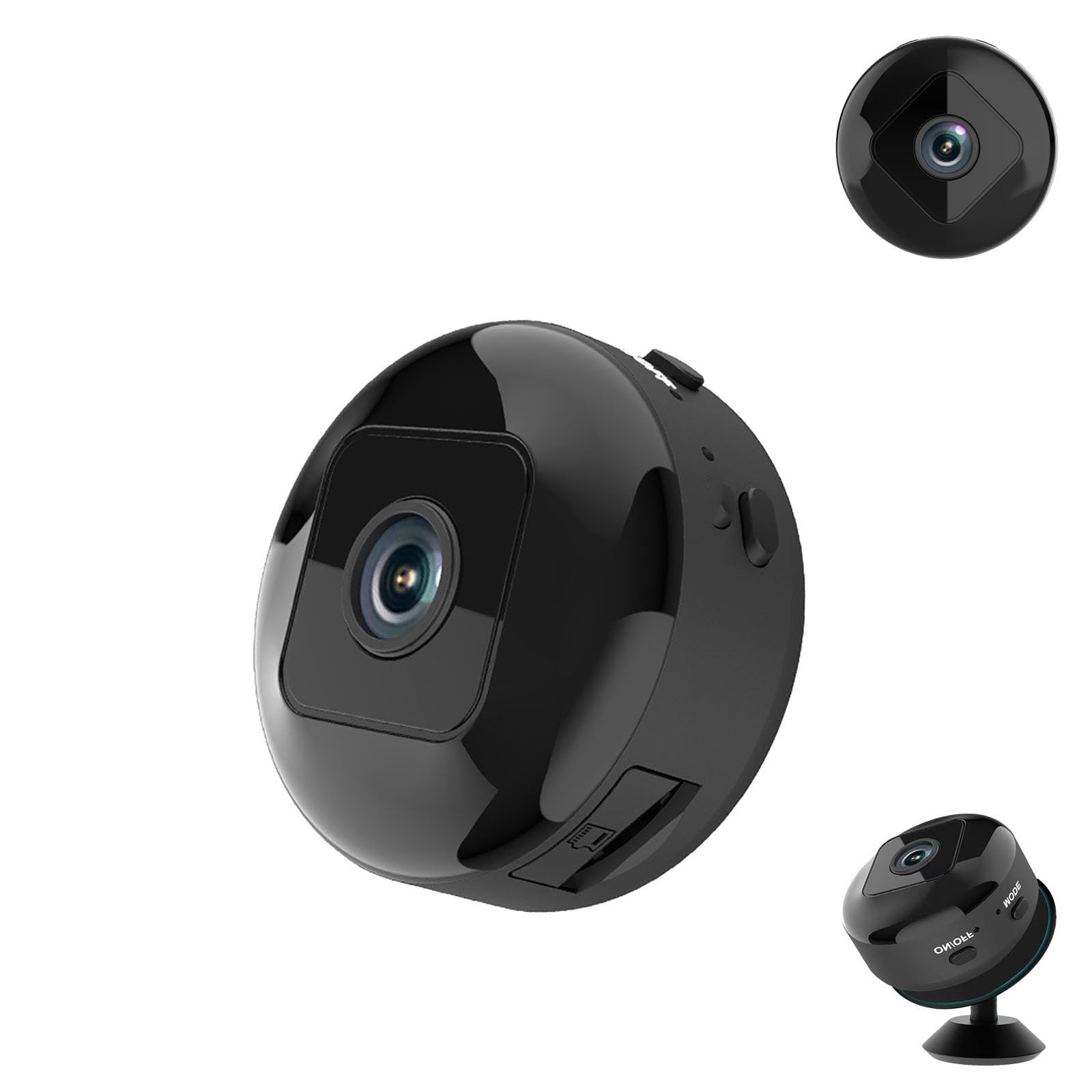 Hidden Camera HD Night Vision Security Mini Camera WiFi Camera Magnetic Mini Security Camera 1080p HD Minicamera Wireless