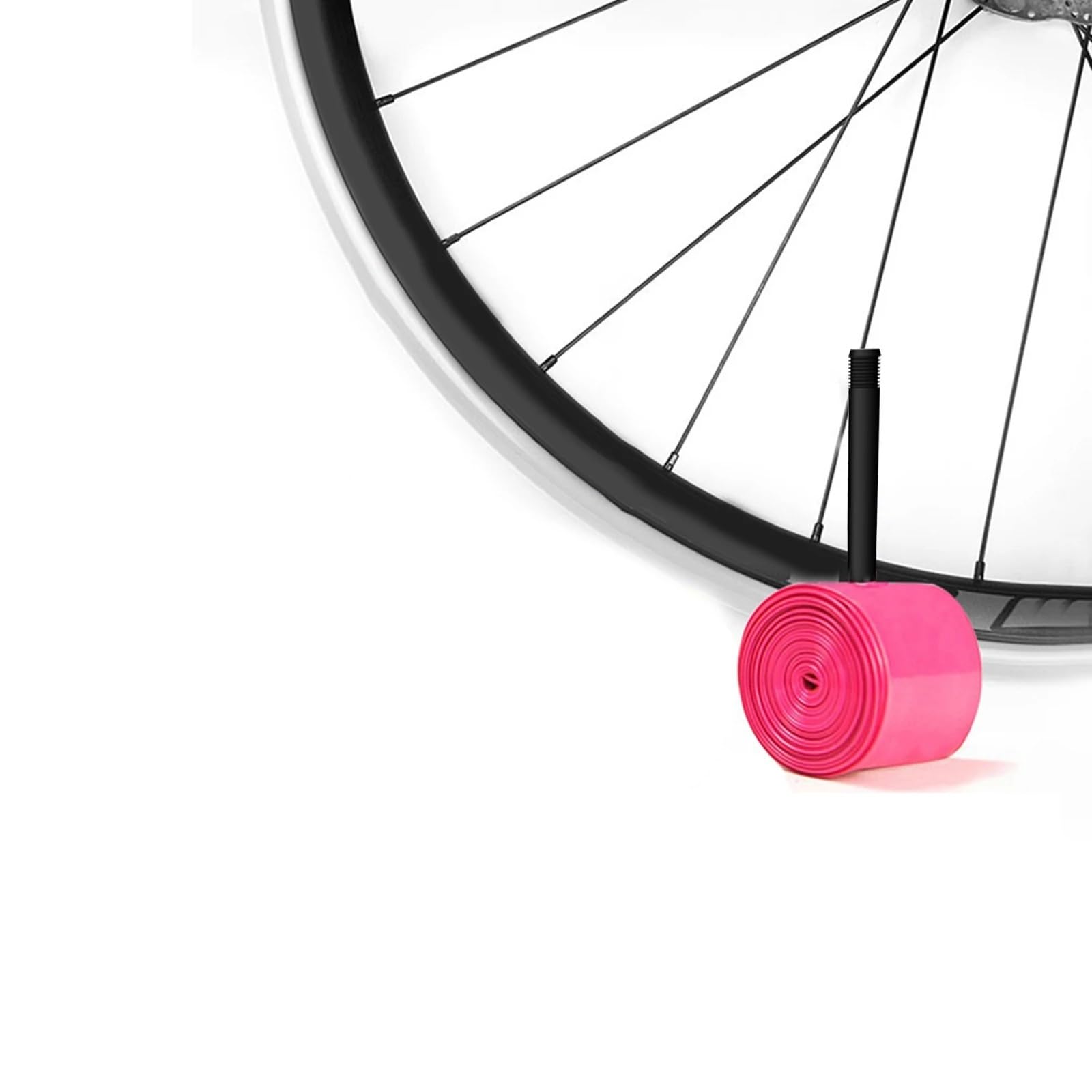 Générique Chambre À Air De Vélo en TPU, 24 Pouces, Largeur De Pneu De 1.5 À 2.25, Poids Léger De 60g