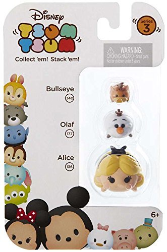 Disney Tsum Tsum Series 3 Bullseye, Olaf & Alice 1