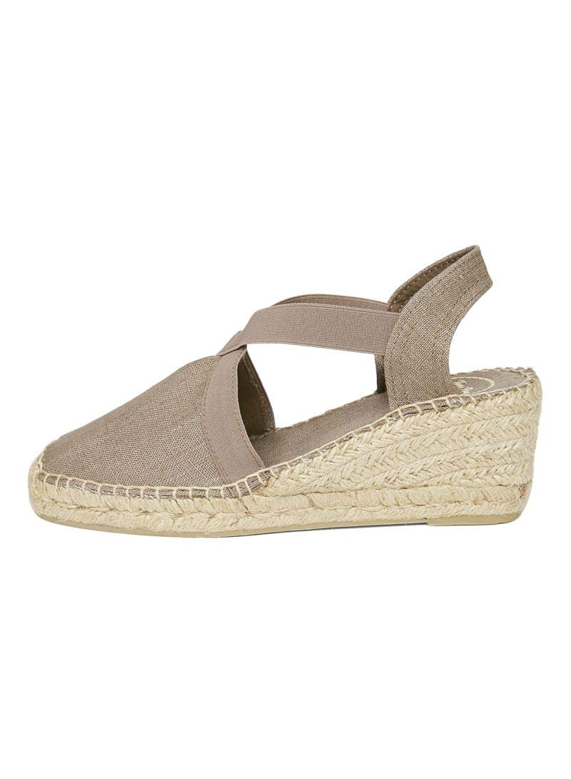 Toni Pons TER - Vegan Wedge Espadrille for Women Made of Cotton.