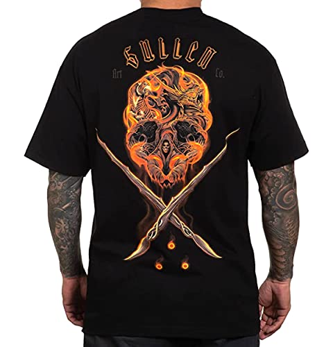 Sullen Men's The Dark Arts Standard Short Sleeve T Shirt, Preto