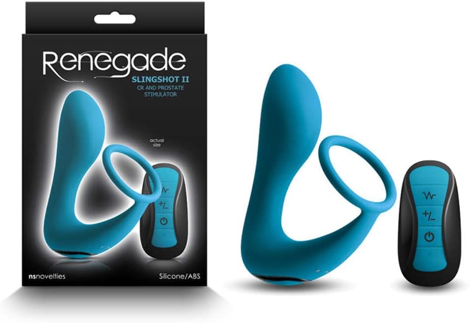 NS Novelties Renegade Slingshot II w/Remote - Teal