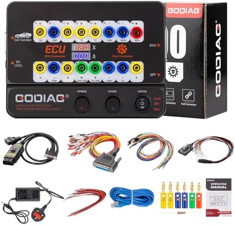 GODIAG GT100+ GPT ENET DOIP OBDII Breakout Box, Automotive Tools ...