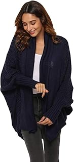 [INEOUT] レディース セーター カーディガン ジャンパー ニット 保温 ロング バットスリーブ コート オーバーサイズ カジュアル ファション