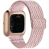 ❤ 【Ejercicio diario】 Cuando hace ejercicio, esta pulsera mantendrá su reloj cerca de su muñeca para obtener mejores estadísticas de ejercicio. No irrita la piel al sudar.