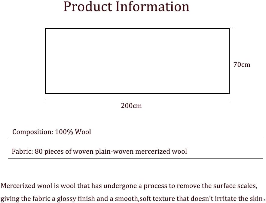 Cashmere-soft Mercerized wool Shawl Pashmina Lightweight Travel Wrap & Evening Scarf |Office |Wedding - Image 6