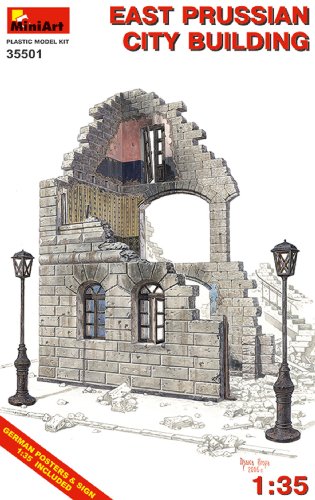 Preisvergleich Produktbild MiniArt 35501 - Ostpreussisches Stadthaus Ruine Halbrelief