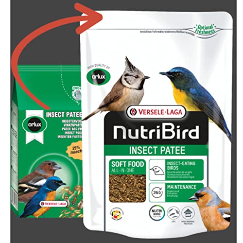 NutriBird Insect Patee évite les carences des oiseaux 1 kg - 2