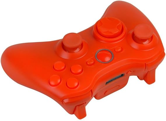 OSTENT Replacement Case Shell & Buttons Kit for Microsoft Xbox 360 Wireless Controller Color Red