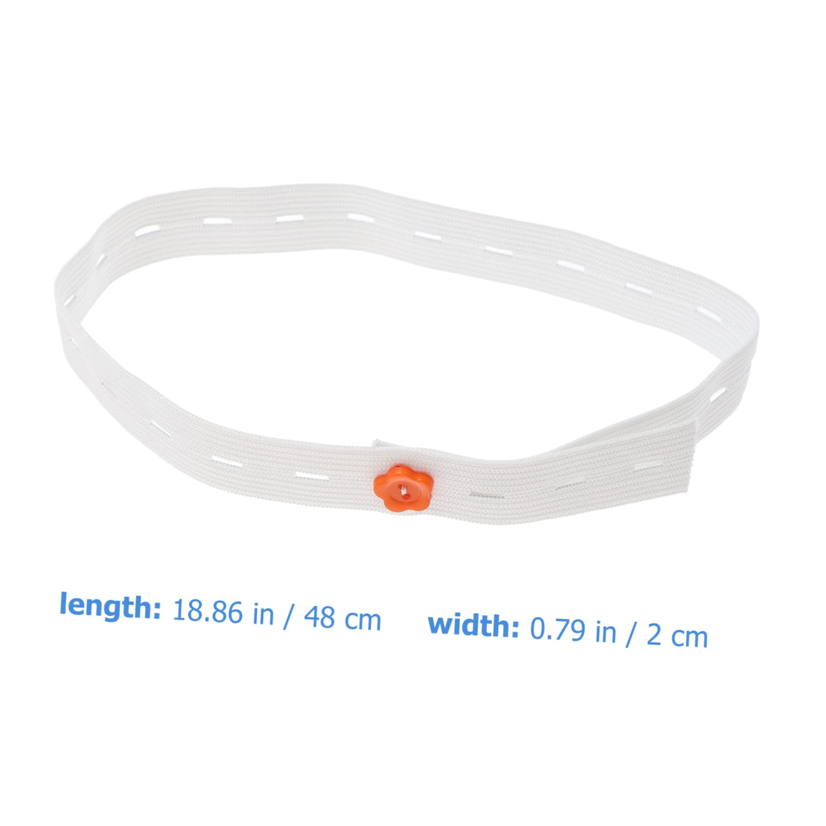 IWOWHERO 40pcs Baby Diaper Buckle Snap Fasteners for Fabric Locking Diaper Belt Elastic Buckle for Infant Toddler Random Style