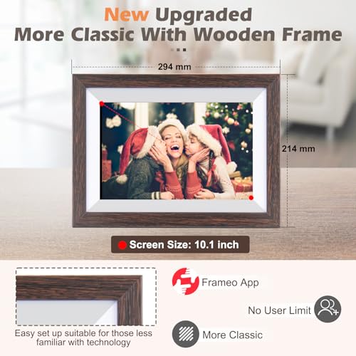 Frameodigitalpictureframewifi101inchesdigitalphotoframeelectronicphotoframeloadfromphone1280x800ipstouchscreenhddisplayautorotatesharephotosvideogreatgiftbrownwood Urban Country Home Decor Frameo digital picture frame wifi 101inches digital photo frame electronic photo frame load from phone 1280×800 ips touch screen hd display auto rotate share photosvideo great giftbrown wood urban country home decor