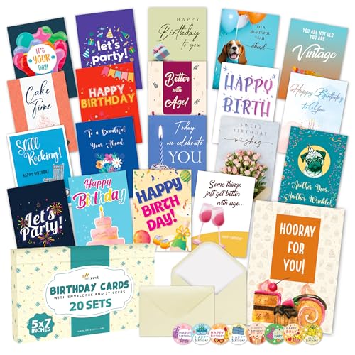 Only Zest (I[[Xg) o[Xf[J[h t 20pbN A\[gTCY ? L 5 x 7C`AHappy BirthdayJ[h oN O[eBOt Zbg L[gŖʔfUC fB[X Y lp