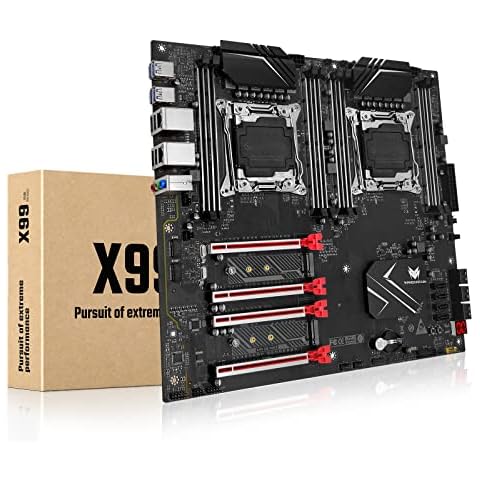 SHANGZHAOYUAN X99 Dual CPU Mainboard LGA 2011-3 Server Motherboard unterstützt Intel CPU Xeon E5 LGA2011-3 Serien Cover
