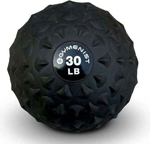 Vista 5 de GYMENIST Pesado sin rebote Slam Ball Entrenamiento intensivo Entrenamiento Gimnasio Ejercicio Pesas Equipo