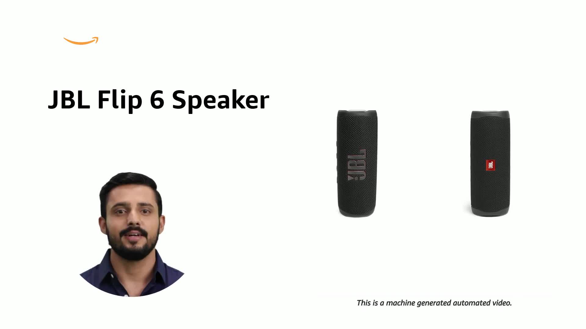 JBL Flip 6 Wireless Portable Bluetooth Speaker Pro Sound, Upto 12