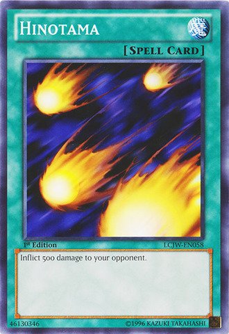 Yu-Gi-Oh! Hinotama Card - LCJW-EN058 Common 1st Edition From Legendary Collection 4: Joey's World - View #3
