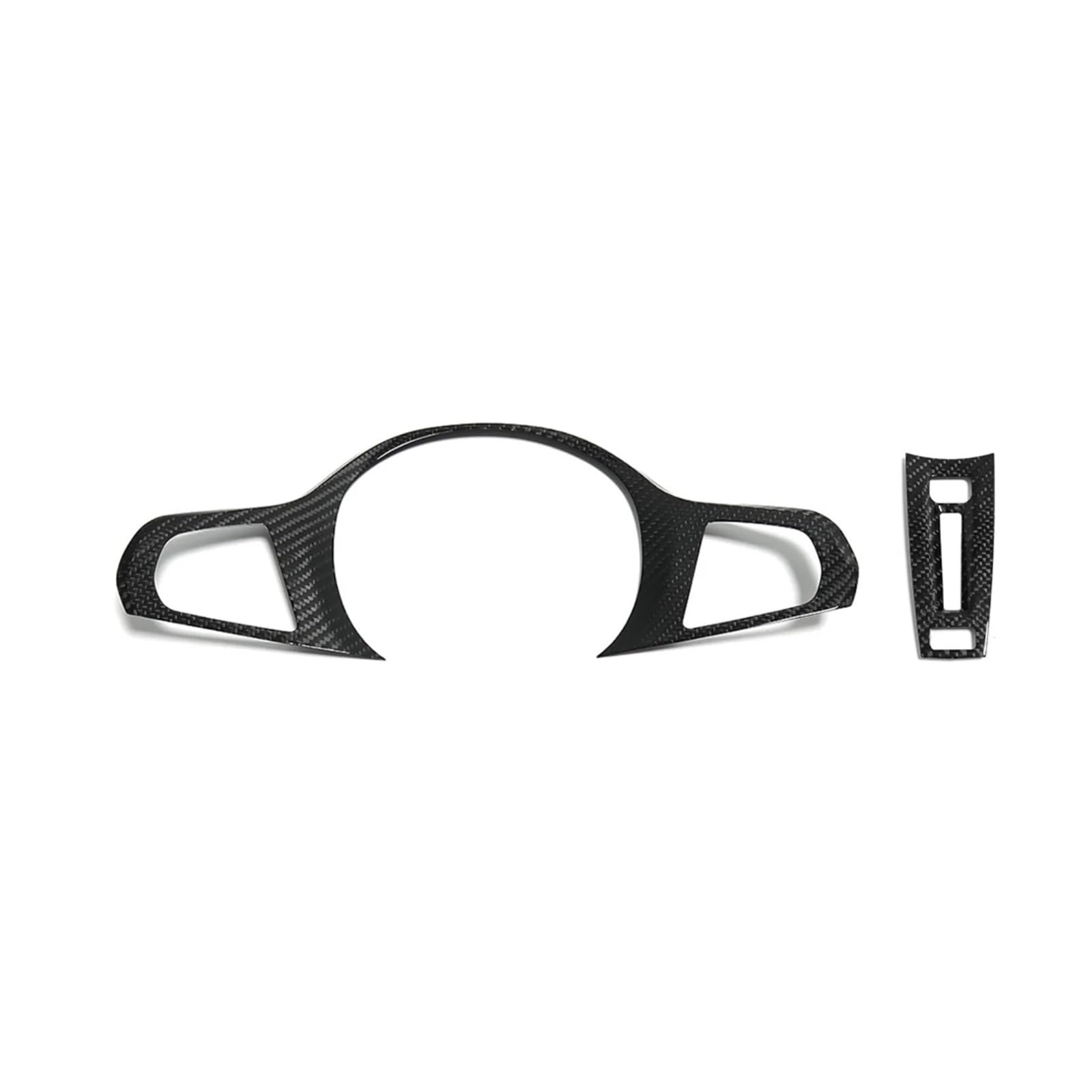 QBKGMEWCA Frame Cover Trim Compatible for BMW 3 4 5 6 7 8 2021 Series G28 G20 G22 G30 G02 G06 G07 G11 G14 G29 Real Carbon Fiber(Type4)