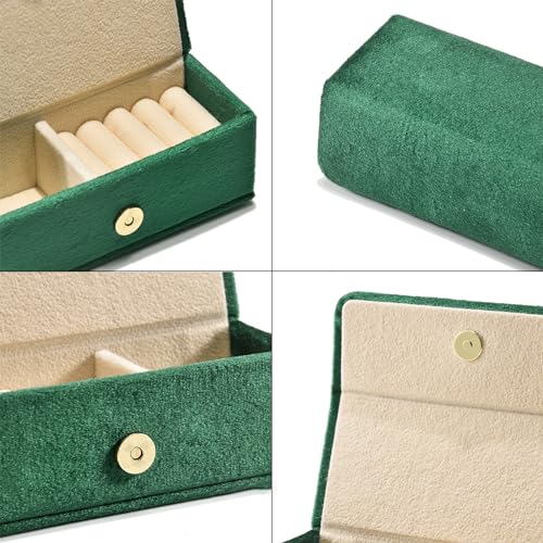 Boîte à bijoux compacte pour ne plus emmêler vos boucles d'oreilles