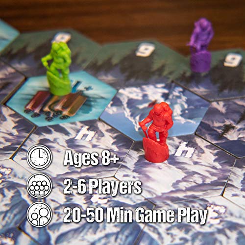 Calliope Games Dicey Peaks Board Game For 2-6 Players For 96 Months To 1188 Months #TOP1
