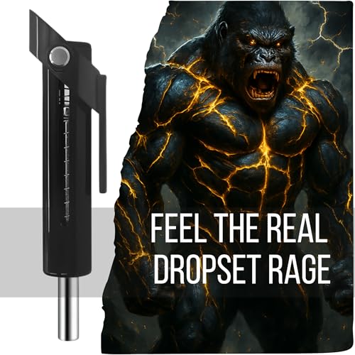Image of Muscleape Drop Set Pin for Weight Stack - Quick Change Cable Machine Attachment, Heavy Duty Steel Gym Accessory for Fast Drop Sets, Bodybuilding & Hypertrophy Training. (2, Black, Universal)