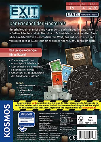 Kosmos EXIT® - Das Spiel: Der Friedhof der Finsternis, Silver - Image 2