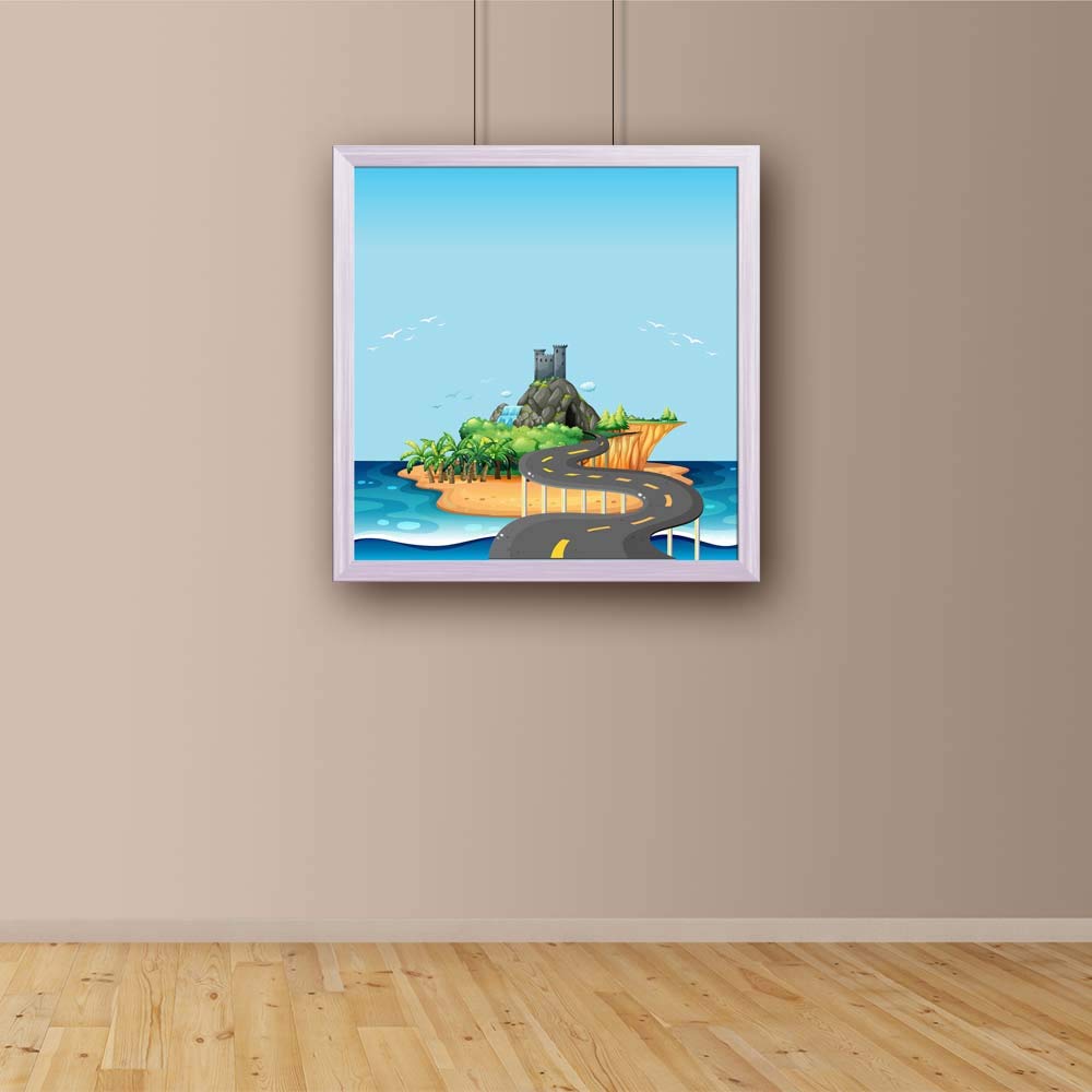 ArtzFolio Road Trip To The Cave On The Island Tabletop Painting