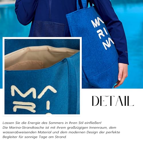 Sac de plage pour femme grand format imperméable résistant au sable - 2