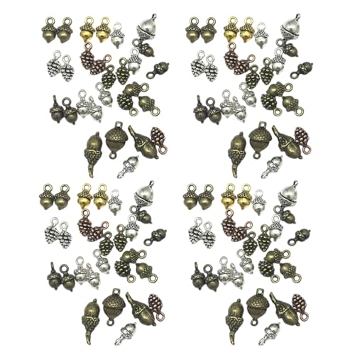 Breloques en forme de gland au style rétro bronze pour concevoir des bijoux fins durables
