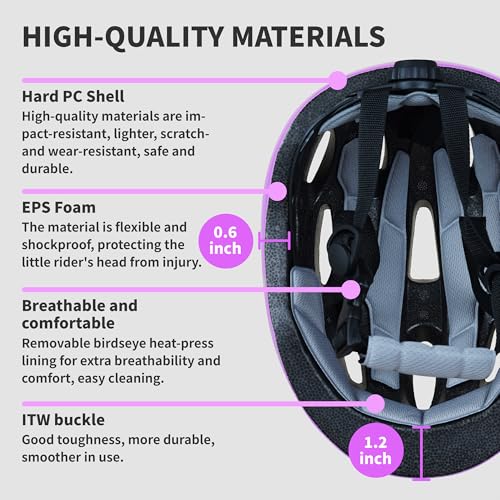 Image of RoyalBaby Kids Helmet 0.47 lb Ultra-Lightweight & Adjustable for Ages 5-13 Years, Ideal for Cycling, Scooter, Balance Bike & More Sports, 4 Vibrant Colors Available