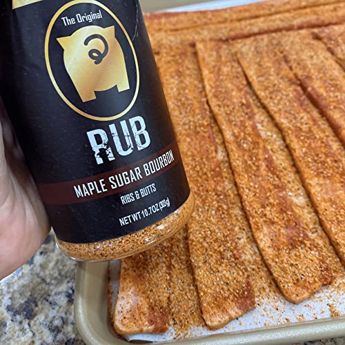 Maple Sugar Bourbon Rub | Bbq Rub For Pork And Ribs | Runnin’ Wild Foods, 10.7 Ounces #TOP2