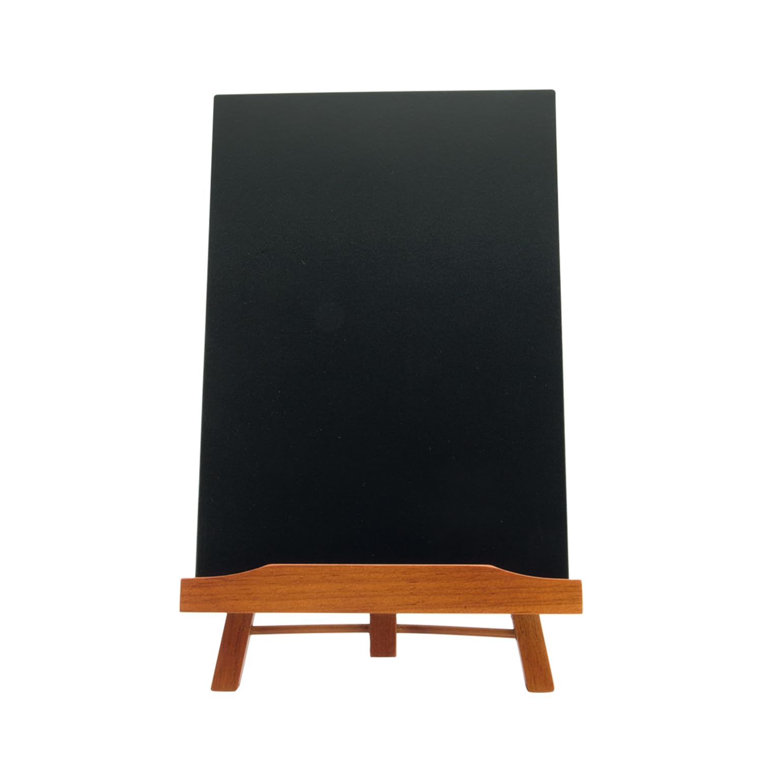 SECURIT - Lavagna con Cavalletto Treppiede Junior - Per Pennarelli a Gesso Liquido - Per Caffè, Ristoranti, Bar, Negozi - Inserto Rimovibile - Formato A4 - Base in Legno Laccato - 35,5x21,8x18cm