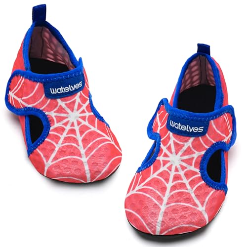 Image of WateLves Kids Water Shoes Toddler Girls Boys Barefoot Non-Slip Quick Dry Aqua Socks for Beach Swim Walking