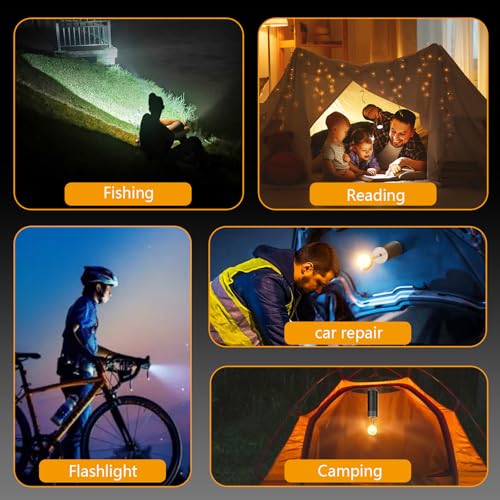 Telescopic Camping Light,10000mAh Rechargeable Camping Lantern,Collapsible LED Tent Light,IPX5 Waterproof, Magnetic & Portable by Sydetelis - Image 6