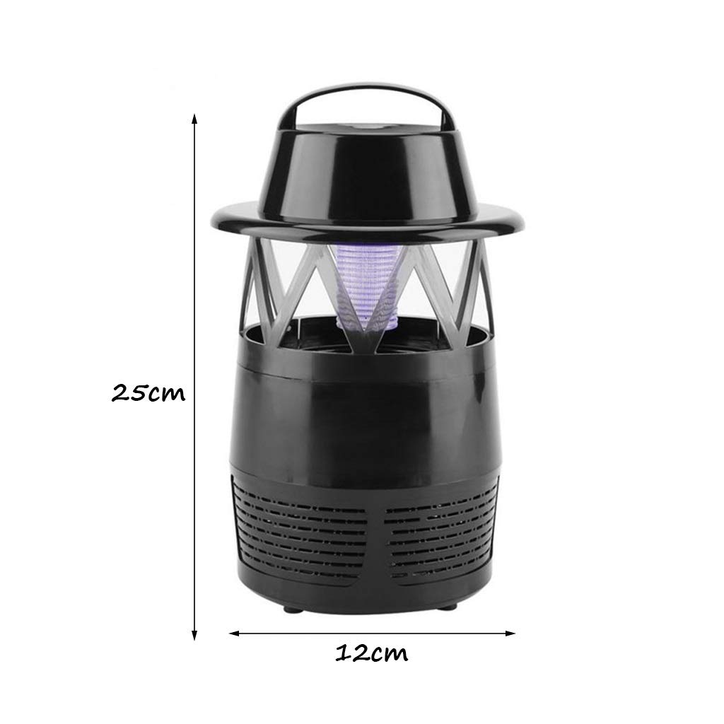 TEmkin Lampada antizanzare a LED con Trappola per zanzare, Lampada antizanzare silenziosa elettrica Portatile USB per Lampada antizanzare a LED per Bambini