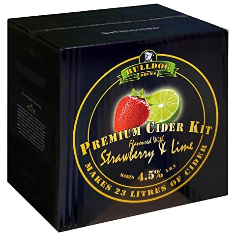 Bulldog Brews Strawberry and Lime Flavoured Cider Cover