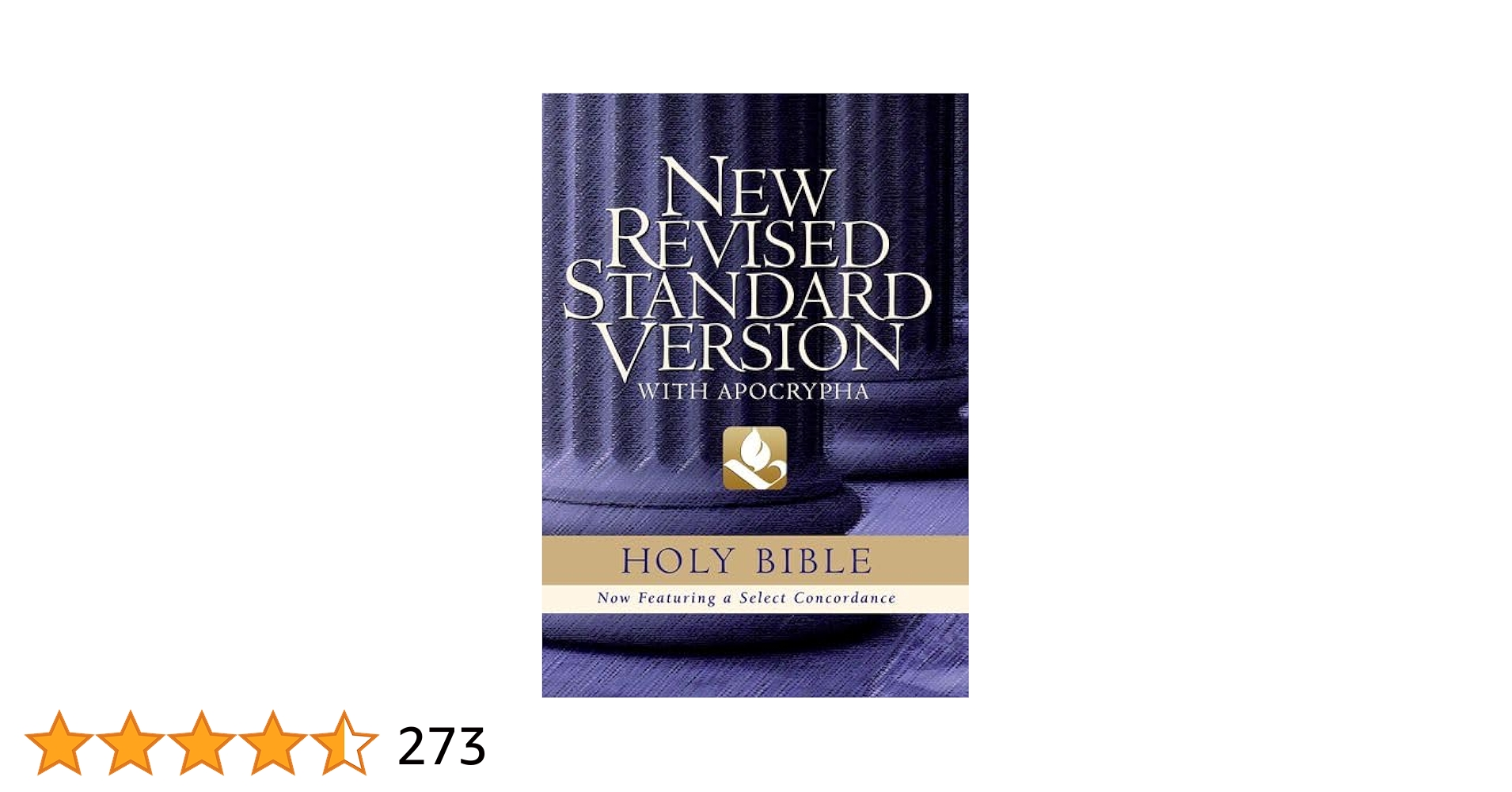 洋書 HOLY BIBLE NEW REVISED STANDARD VERSION New Revised Standard Version Updated Bible : With