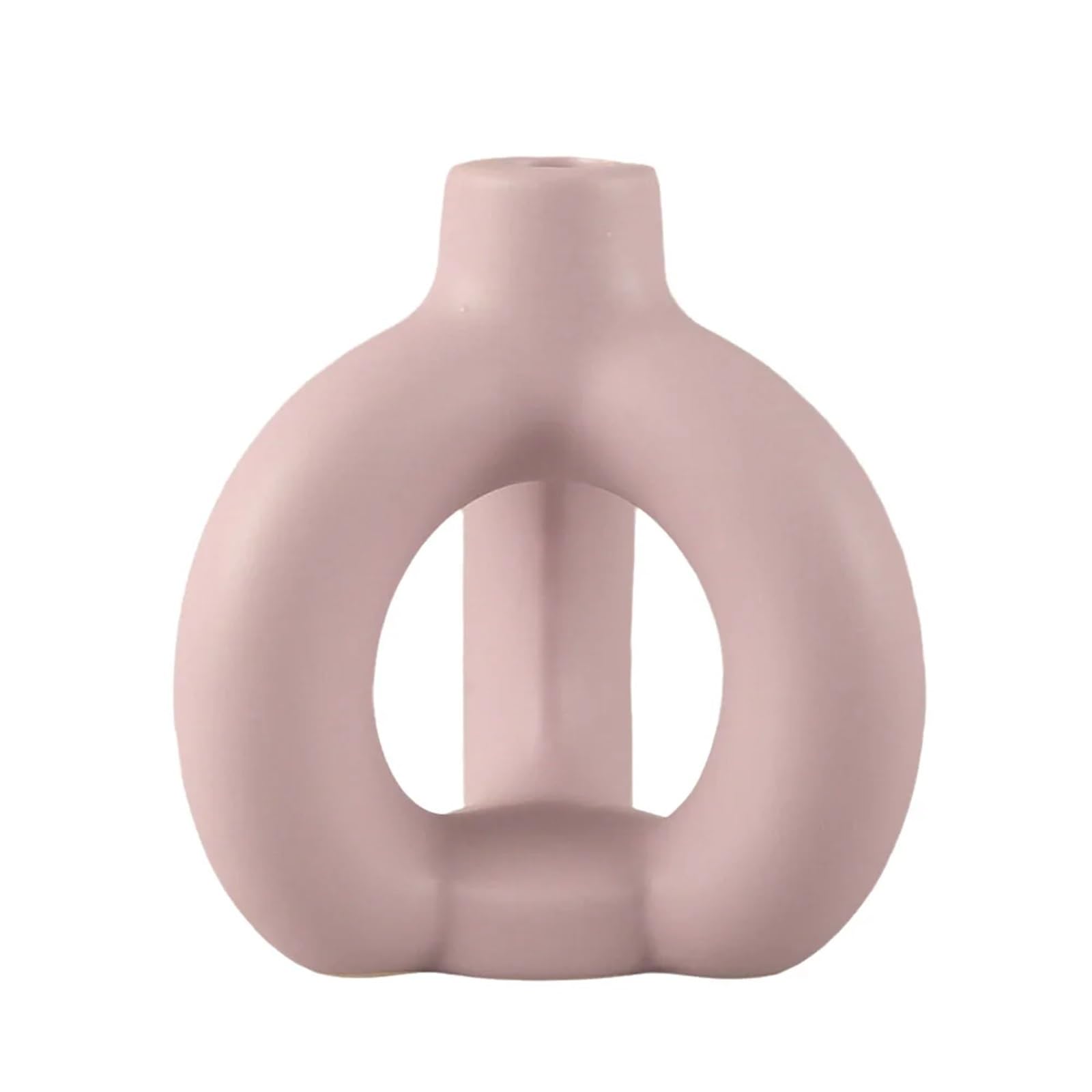 1Pcs Classical Heavy Ceramic Candlestick, Candle Holders Creative Shapes, Home Incense Wedding Table Decoration for Candle(Size4)