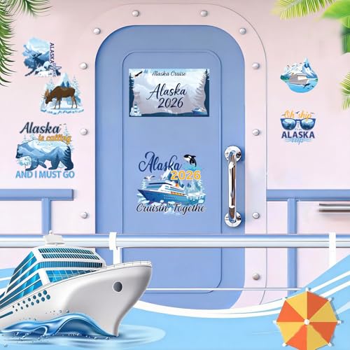 Imanes decorativos Dazoratix Alaska 10 piezas miniatura 4
