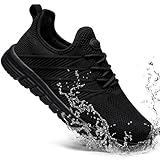 Taquco Slip Resistant Slip On Shoes for Womens Work Non Slip Sneakers Water Resistant Zapatos Antideslizantes para Mujer Food Service Chef Restaurant (Mystic Black,8.5W)