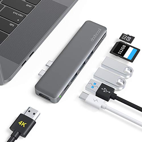 dodocool USB C Hub, MacBook Pro Adapter USB C Dock with 4K HDMI