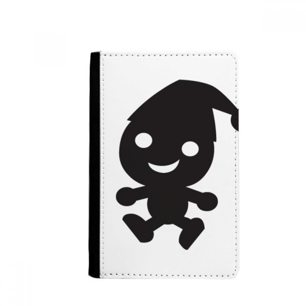 Hat Happy Fear Halloween Passport Holder Notecase Burse Wallet Cover Card Purse