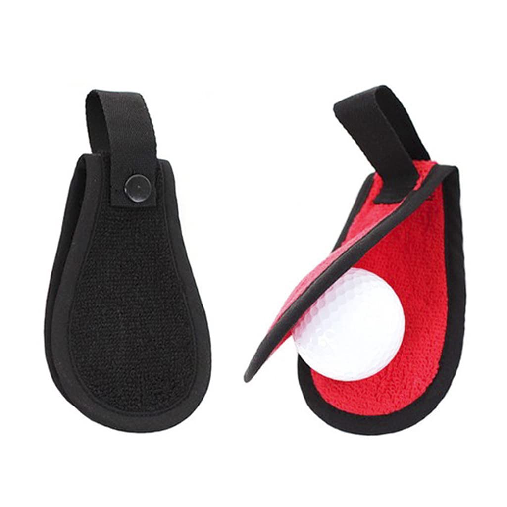 HERAON Golfs Washer Pouches Bag Dirt Wiping Pocket Compact Portable Wiper Golfs Wiper Tool Golfs Washer