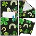 VillbeCoser Stpatricks Scrubs for Women V Neck Cute Printed Scrub Tops Medical Nurse Shirt(D3435-St-DarkGreen XL)
