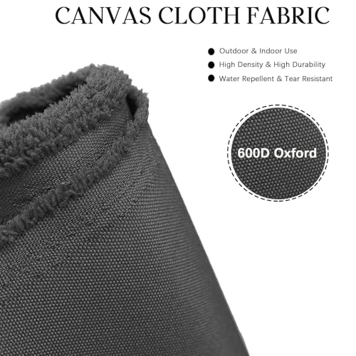 Opiniones de Tela Gris Oxford los mejores 5. 19 Imagen adicional