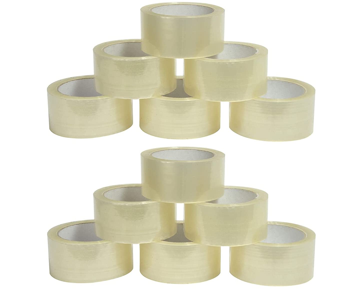 Nastro Pacchi Imballaggio Nastro Adesivo Trasparente Extra Forte - Confezione Da 6 Rotoli Scatole Trasloco - Foto 14