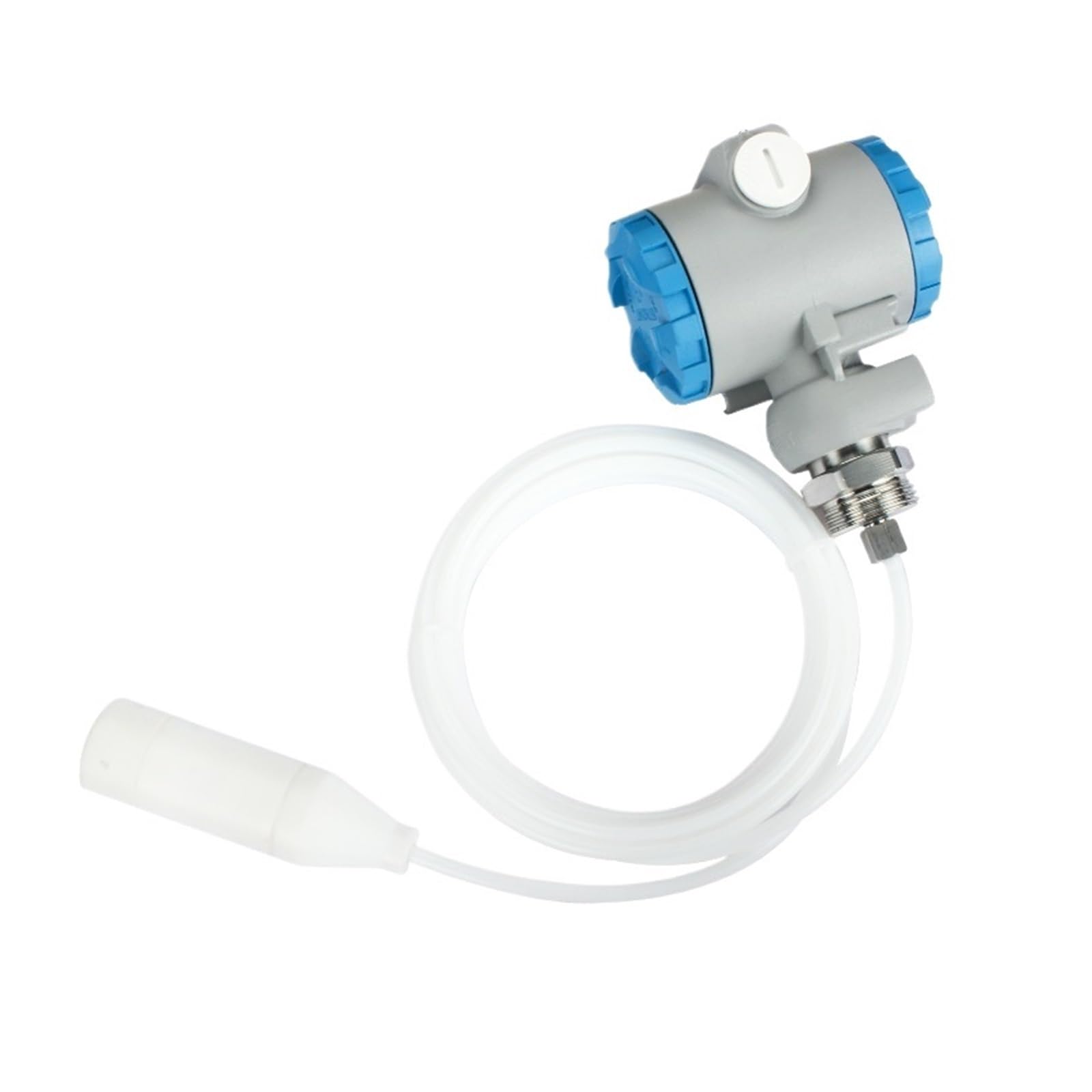 QAZYUIENW LCD Display 4-20mA Output Level Measuring Instrument Liquid Level Transmitter Diesel Fuel Tank Level Sensor QDY60C(3m Range 4-20ma)