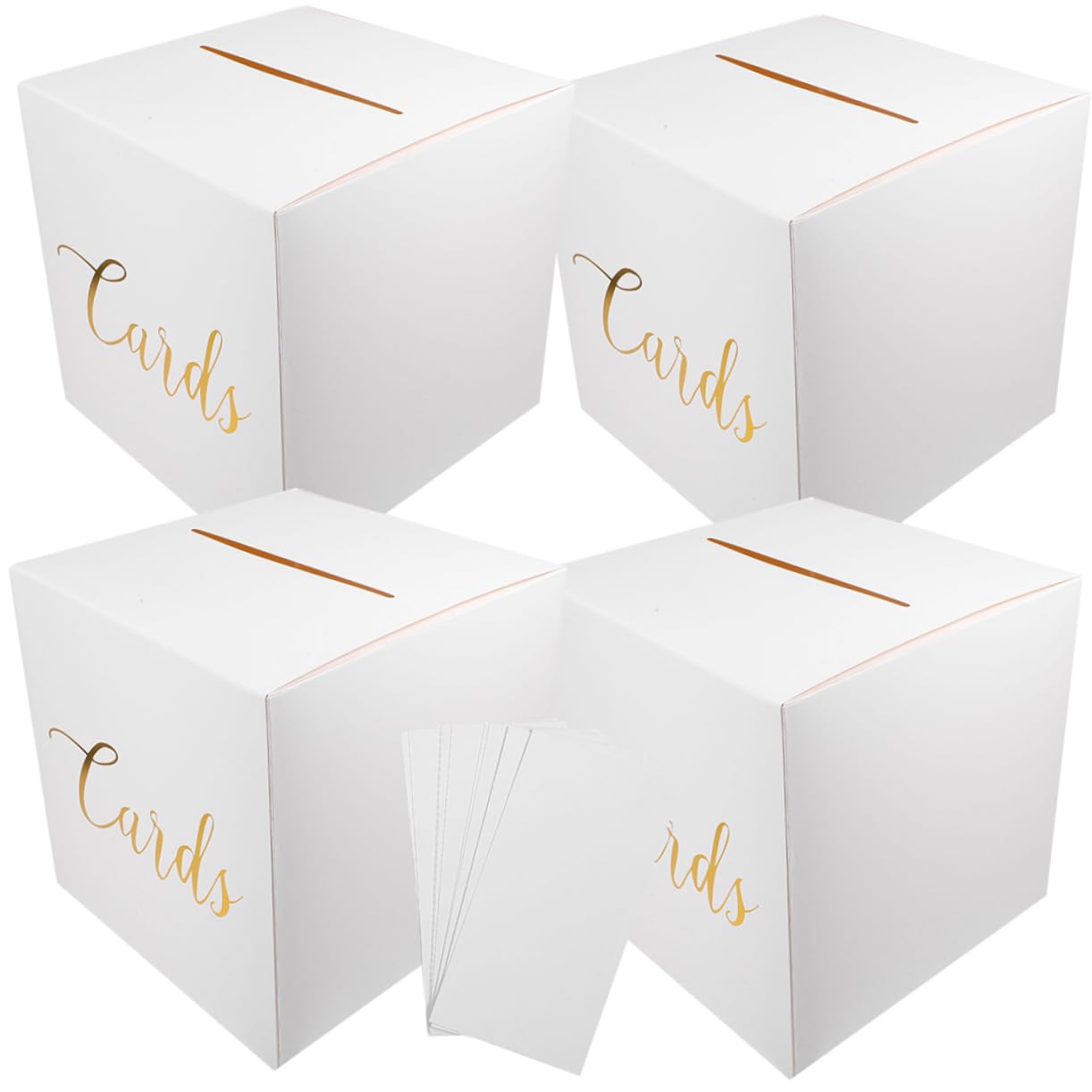 Levemolo 4sätze Hochzeitskartenbox Elegante Kartenaufbewahrung Für Geldgeschenke Karten Und Erinnerungen Mit Gratulationskarten Für Hochzeiten Und Feierlichkeiten