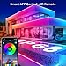 FBZ 100Ft Outdoor Waterproof LED Strip Lights,Music Sync RGB IP65 Led Lights with App Control and Remote,Color Changing Waterproof Led Rope Lights for Outdoor,Balcony,Roof,Garden,Stairs Party
