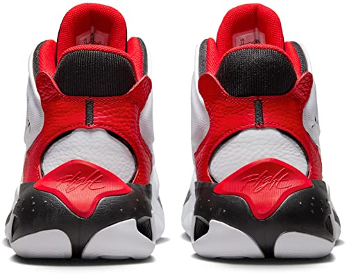 Image of Men's Jordan Max Aura 4 White /Black-University Red (DN3687 106), White /Black-university Red
