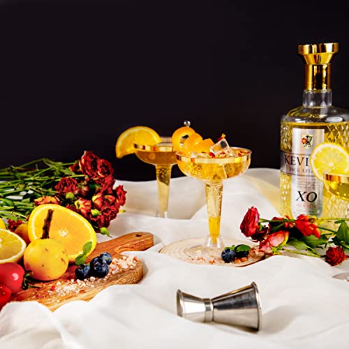 Pulote 50Pcs Plastic Champagne Glasses-4.5Oz Cocktail Glasses-Clear Plastic Champagne Flutes With Gold Rim For Parties, Weddings, Picnics,Thanksgiving, Reusable, Shatterproof Disposable Wine Glasses #TOP6